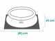 Piscine gonflable Intex Easy Set 28132NP + Pompe filtre
