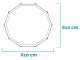 Intex Ultra XTR Frame 26334NP - Piscine Ronde