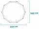 Intex Ultra XTR Frame 26330NP - &Oslash;549x132 cm - Piscine Ronde