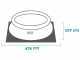 Intex Easy Set 26166NP - &Oslash;457x107 cm - Piscine gonflable