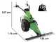 Lampacrescia MGM FC 130 - Motofaucheuse multifonctions - Honda GX390