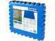 Dalle antid&eacute;rapante bleue 50x50 cm 8pcs Intex 29081