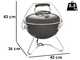 Weber Smokey Joe Premium Gray - Barbecue &agrave; charbon portable