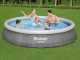 Bestway FAST Set 57376 - &Oslash;396x84 cm - Piscine gonflable + Pompe de filtration 29 W