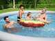 Bestway FAST Set 57372 - &Oslash;457x107 cm - Piscine gonflable + pompe de filtration 29 W et &eacute;chelle