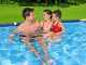 Bestway Steel Pro 56411 - 300x201x66 cm - Piscine hors-sol + Pompe de filtration 16 W