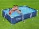 Bestway Steel Pro 56411 - 300x201x66 cm - Piscine hors-sol + Pompe de filtration 16 W