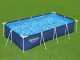 Bestway Steel Pro 56424 - 400x211x81 cm - Piscine hors-sol + Pompe de filtration 16 W