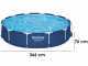 Bestway Steel Pro 56681 - &Oslash;366x76 cm - Piscine ronde + pompe de filtration 16 W