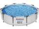 Bestway Steel Pro Max 56408 - &Oslash;305x76 cm - Piscine ronde + pompe de filtration 16 W