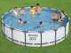 Bestway Steel Pro Max 56462 - &Oslash;549x122 cm - Piscine ronde