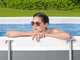 Bestway Power Steel 56629 - 282 x 196 x 84 cm - Piscine hors-sol + pompe de filtration 16 W