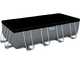 Bestway Power Steel 56671 - 488 x 244 x 122 cm - Schwimmbecken hors-Boden