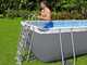 Bestway Power Steel 56671 - 488 x 244 x 122 cm - Schwimmbecken hors-Boden