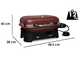 Weber Lumin Compact Red - Barbecue &eacute;lectrique portable