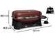 Weber Lumin Red - Barbecue &eacute;lectrique portable