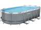 Bestway Power Steel 56710 - 549 x 274 x 122 cm - Piscine ovale