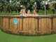Bestway Power Steel Swim Vista 56977 - &Oslash;549x122 cm - Piscine ronde