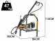 Comet PTO RW 5530S 21/200 - Nettoyeur haute pression professionnel &agrave; tracteur - 200bars