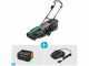 Tondeuse &agrave; gazon sur batterie Gardena PowerMax 37/36V P4A - 4ah - 37 cm