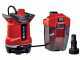 Pompe d'&eacute;vacuation pour eaux charg&eacute;es Einhell  GE-DP 18/25 li - 18V 2,5 Ah et chargeur de batterie