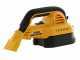 Aspirateur solides et liquides portatif &agrave; batterie DeWalt DCV517N-XJ - SANS BATTERIE NICHARGEUR