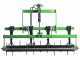 D&eacute;compacteur agricole Seven Italy BIG &agrave; 4 dents 160 cm rouleau hydraulique