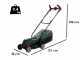 Tondeuse &agrave; gazon Bosch CityMower 18-32-300 - SANS BATTERIE NI CHARGEUR