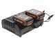 Taille-haie &agrave; batterie Worx WG286E - 2x 20V 2Ah - lamier 60 cm en acier