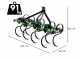 Seven Italy Vibropac 160 - Vibroculteur - 9 dents - Largeur de travail 160 cm