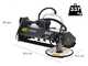 BlackStone BM-CD 140 - Broyeur sur tracteur - Disque interfilaire - S&eacute;rie M&eacute;dium - D&eacute;port hydraulique