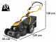 Tondeuse thermique tract&eacute;e Stiga COMBI 753 SE - 4 en 1 - Moteur ST 170 LS