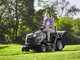 Alpina AT4 84 HA - Tracteur tondeuse - Bac de ramassage - Bo&icirc;tier hydrostatique - Moteur STIGA ST 400