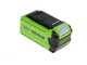 Greenworks G40PSFK2 - Perche &eacute;lagueuse &agrave; batterie sur perche de rallonge - Batterie de 40V 2Ah