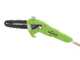 Greenworks G40PSFK2 - Perche &eacute;lagueuse &agrave; batterie sur perche de rallonge - Batterie de 40V 2Ah