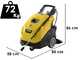 Lavor Auckland 1310 - Nettoyeur haute pression eau chaude professionnel - Pression 150 bar max
