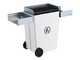 Linea VZ Party Bianco (blanc) - Barbecue pyrolytique &agrave; pellets sur roues