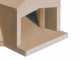 Linea VZ F1 - Four &agrave; bois encastrable avec chambre &Oslash; 85 cm - Capacit&eacute; de cuisson 3 pizzas