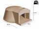 Linea VZ F1 - Four &agrave; bois encastrable avec chambre &Oslash; 85 cm - Capacit&eacute; de cuisson 3 pizzas