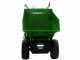 GREENBAY eDumper 500-H -Brouette &eacute;lectrique &agrave; batterie - 48V 32Ah - Basculement hydraulique
