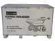 GREENBAY eDumper 500-H -Brouette &eacute;lectrique &agrave; batterie - 48V 32Ah - Basculement hydraulique