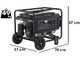 Groupe &eacute;lectrog&egrave;ne monophas&eacute; Rato R3000 - sur chariot - 2.7 Kw