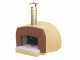 Linea VZ Etna - Four &agrave; bois d'ext&eacute;rieur avec plan de cuisson &Oslash; 85 cm - Capacit&eacute; de cuisson 3 pizzas