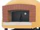 Linea VZ Etna - Four &agrave; bois d'ext&eacute;rieur avec plan de cuisson &Oslash; 85 cm - Capacit&eacute; de cuisson 3 pizzas