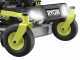 Ryobi ZTRX107 - Tracteur tondeuse sur batterie rayon de braquage z&eacute;ro -  72V/20Ah - coupe de 107cm - 2en1