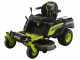 Ryobi ZTRX107 - Tracteur tondeuse sur batterie rayon de braquage z&eacute;ro -  72V/20Ah - coupe de 107cm - 2en1