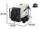 Idromatic Astra 150.15 - Nettoyeur haute pression &agrave; eau chaude professionnel - triphas&eacute; - 150 bar - 900 l/h