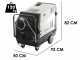 Idromatic Eco 170.13 - Nettoyeur haute pression triphas&eacute; &agrave; eau chaude - pompe en laiton