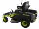 Ryobi ZTRX76 - Tondeuse autoport&eacute;e &agrave; batterie et rayon de braquage z&eacute;ro - 72V/20 Ah - Coupe de 76 cm - 2en1