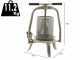 Baesso V20 Inox - Pressoir &agrave; fruits Manuel - Pressoir &agrave; vis - Fruits et l&eacute;gumes - 9 Lt